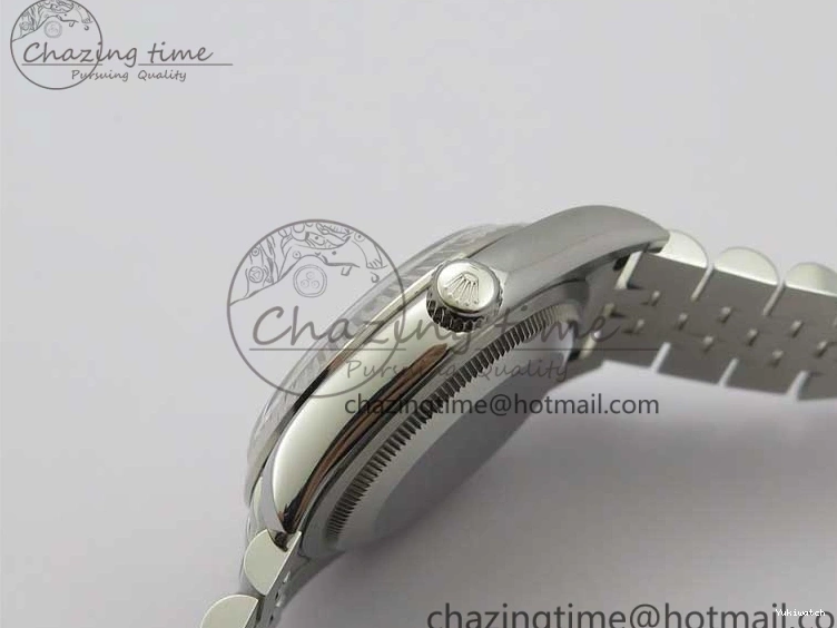 Dial Bracelet Markers Edition SH3135 116234 Roman on Black DateJust SS Jubilee 1:1 36 904L Steel Best ARF V3 0117